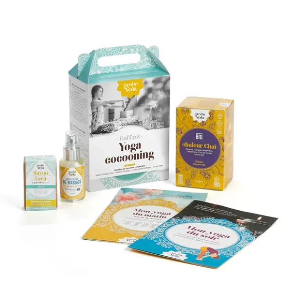 Coffret yoga cocooning