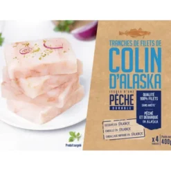 Colin Alaska tranches de filets (4) 400g