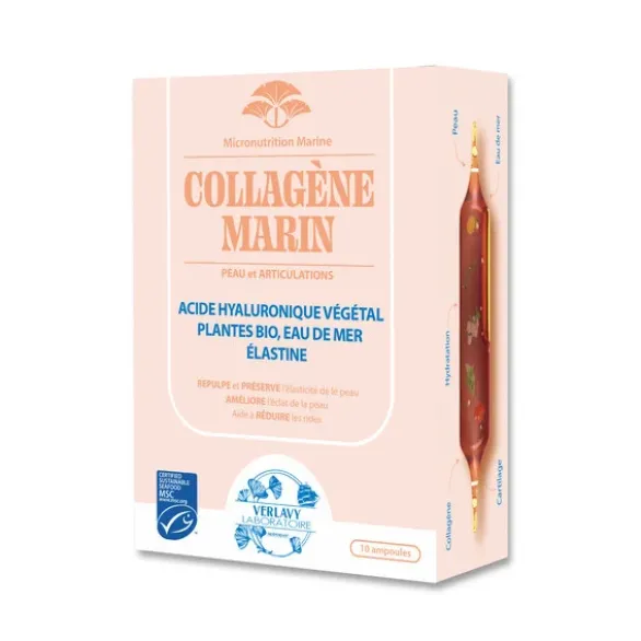 Collagène marin 10 ampoules 10ml