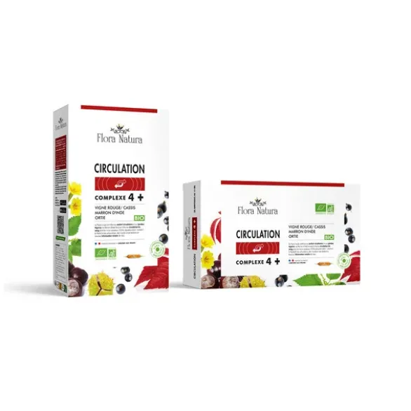 Complexe 4+ Circulation ampoule 20x15ml