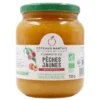 Compote pêche jaune morceaux 725g