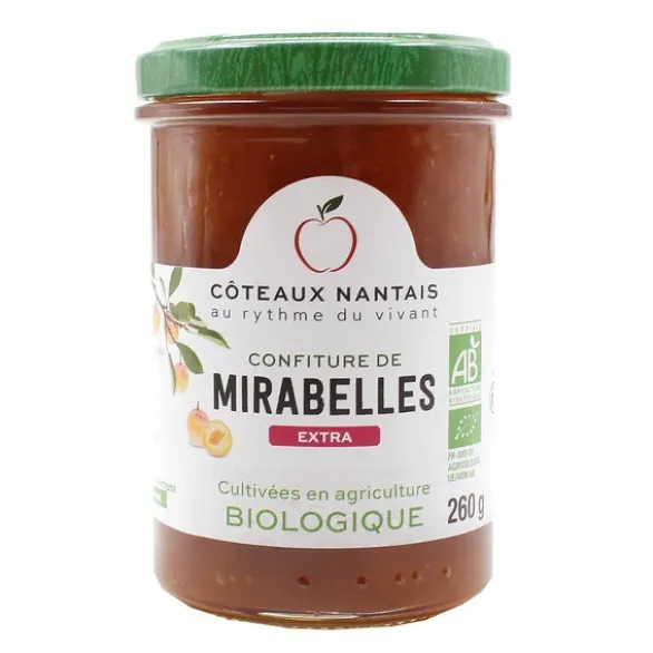 Confiture de mirabelles extra 260g