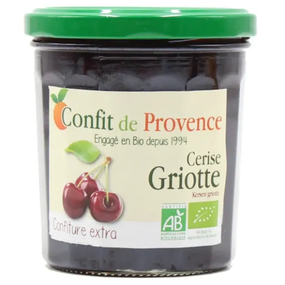 Confiture extra cerise griotte 370g