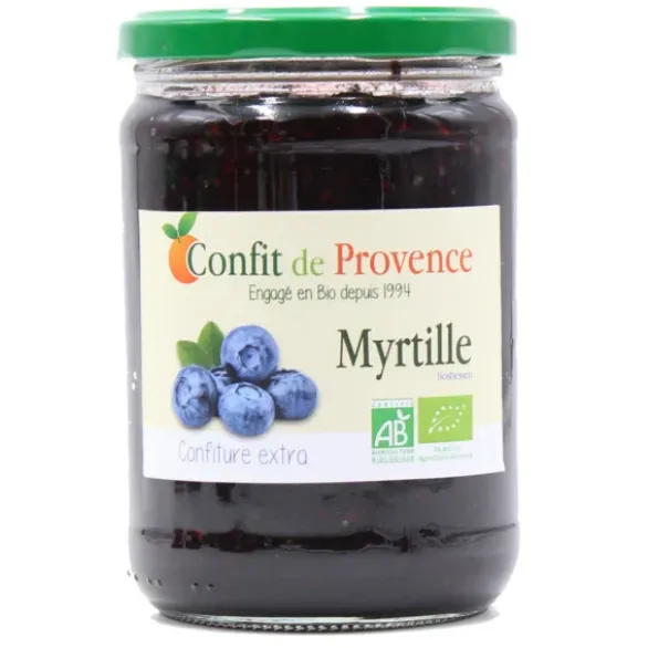 Confiture extra myrtille 650g