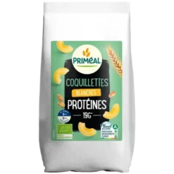 Coquillette blanche protéines 400g