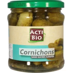 Cornichon mi-fin 190g net égoutté
