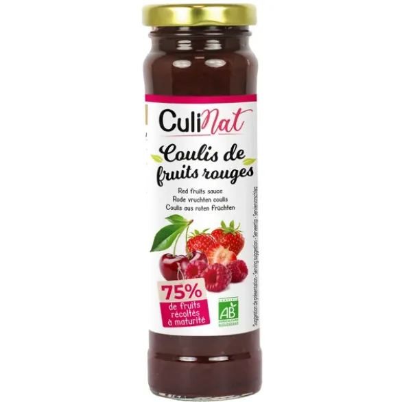 Coulis de fruits rouges 160g