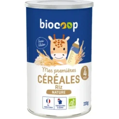 Céréales infantiles riz nature 220g