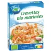 Crevettes bio marinées à poêler 200g
