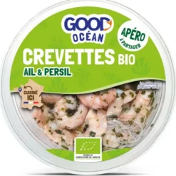 Crevettes tapas ail et persil 100g