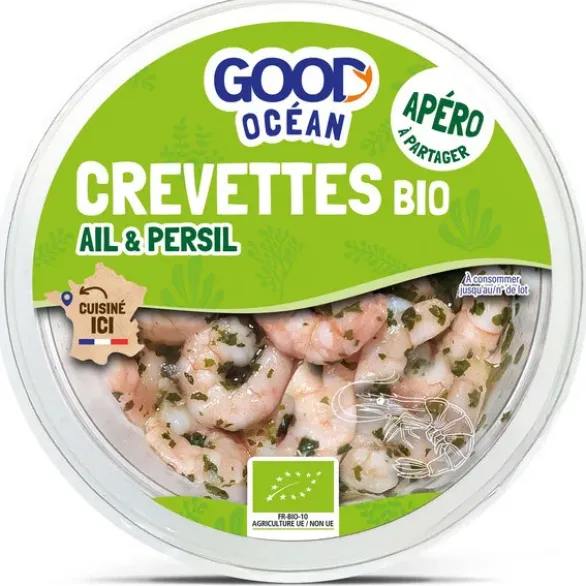 Crevettes tapas ail et persil 100g