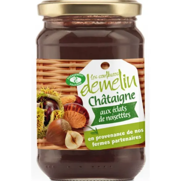 Crème de châtaigne éclats de noisettes 320g