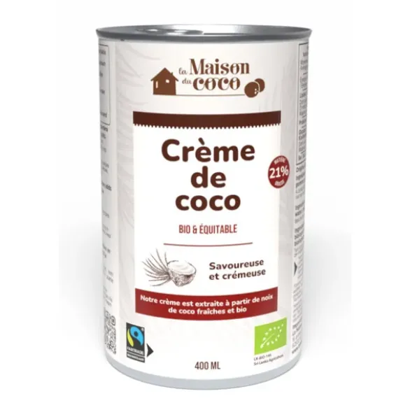 Crème de coco à cuisiner 40cl