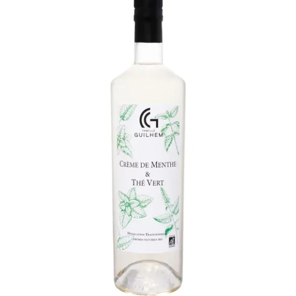 Crème de menthe et thé vert 15° 70cl