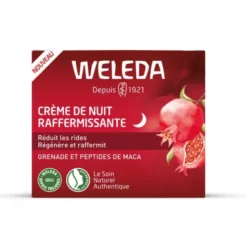 Crème de nuit raffermissante - grenade et peptides de maca 40ml