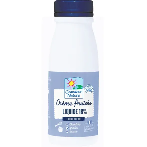 Crème fraiche liquide 18%MG 25cl