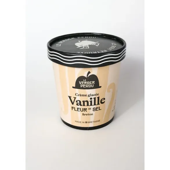 Crème glacée vanille fleur de sel 340g