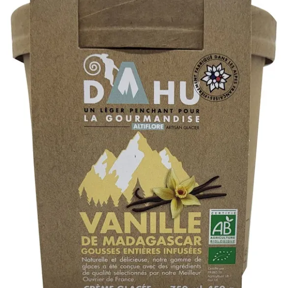Crème glacée vanille Madagascar 450g
