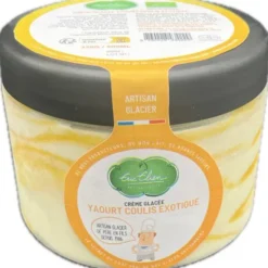 Crème glacée yaourt coulis exotique 330g