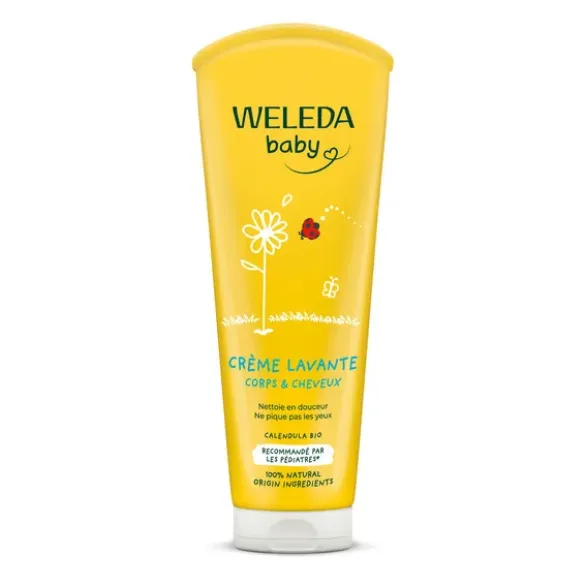 Crème lavante corps et cheveux