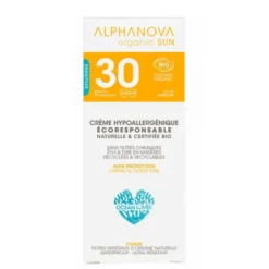 Crème solaire visage sans parfum SPF30 50g
