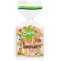 Croissants au beurre (6) 240g