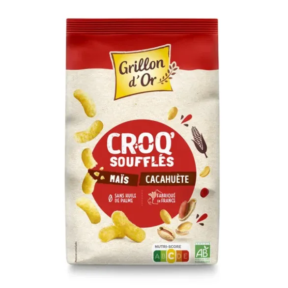 Croq' soufflés maïs cacahuète 90g