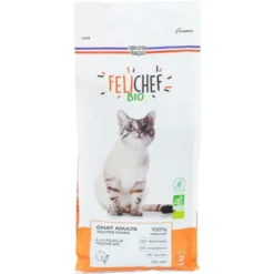 Croquette poulet sans gluten pour chat adulte 2kg