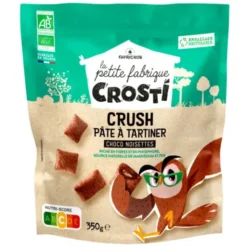 Crosti Crush pâte à tartiner choco noisettes 350g