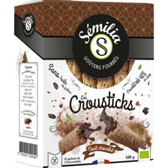 Crousticks tout chocolat (12) 125g