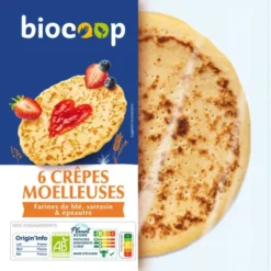 Crêpes moelleuses (6) 210g