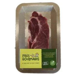 Côte porc échine sans os (1) env. 140g