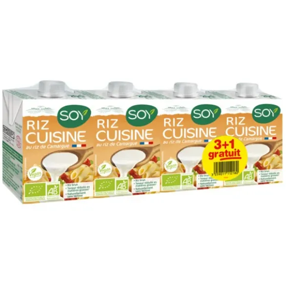 Cuisine riz camargu liq 20cl 3+1 gratuit