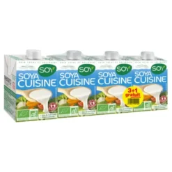 Cuisine soja 20cl 3+1 gratuit