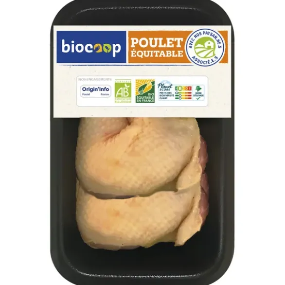 Cuisse de poulet (2) env. 520g