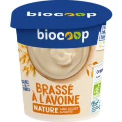 Dessert brassé avoine nature 400g