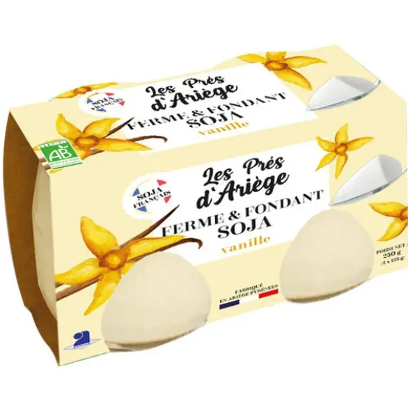 Dessert soja ferme vanille 2x125g