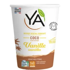 Dessert végétal au laitcoco et vanille