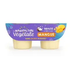 Dessert végétal coco mangue SSA 2x100g