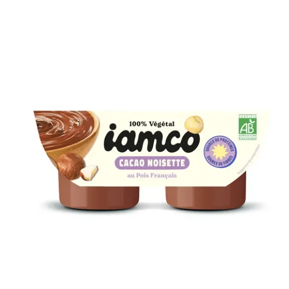 Dessert végétal pois choco noisett 2x90g