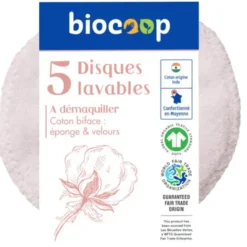 Disque démaquillant lavable x5
