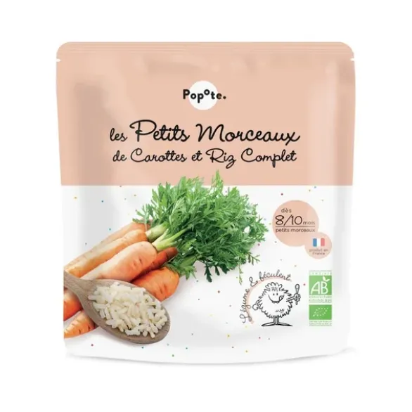 Doypack carottes riz complet 190g