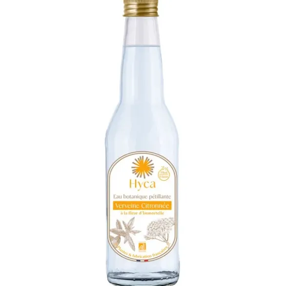 Eau botanique pétillante verveine citronnée à la fleur d'immortelle 33cl