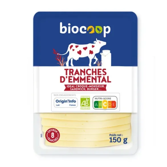 Emmental 29% tranches 150g