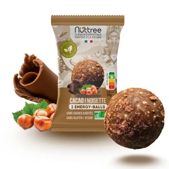 Energy ball cacao noisette 30g