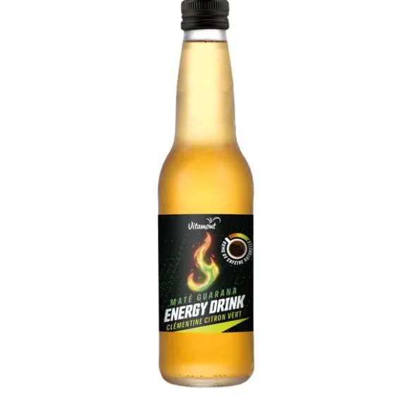 Energy drink maté guarana clémentine citron vert 33cl