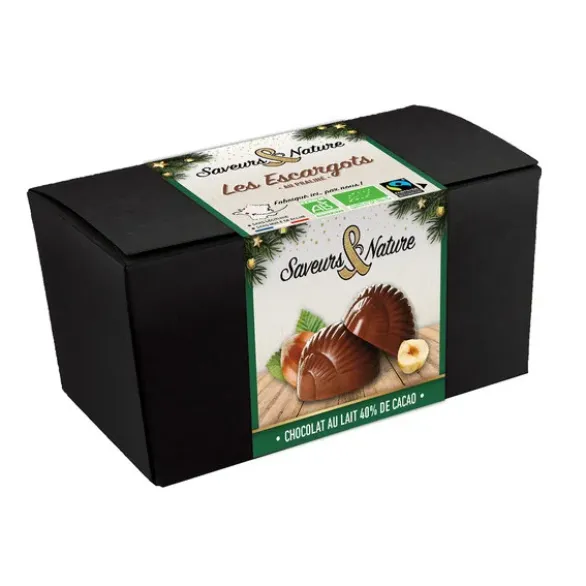 Escargot praliné chocolat lait (12) 140g