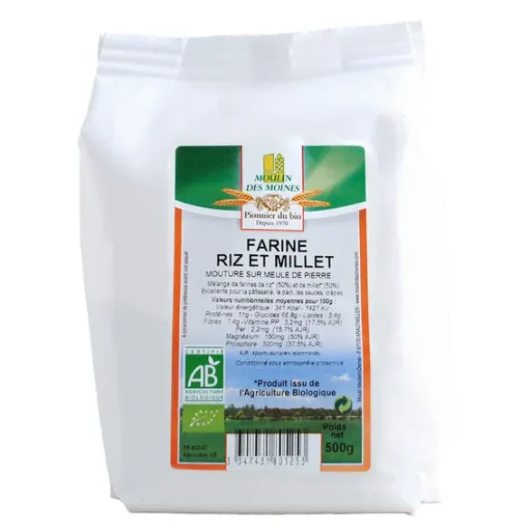 Farine de riz millet 500g
