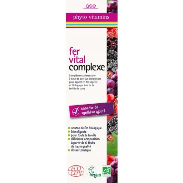Fer vital complexe 330ml