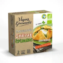 Feuilleté chèvre épinards (2) 220g